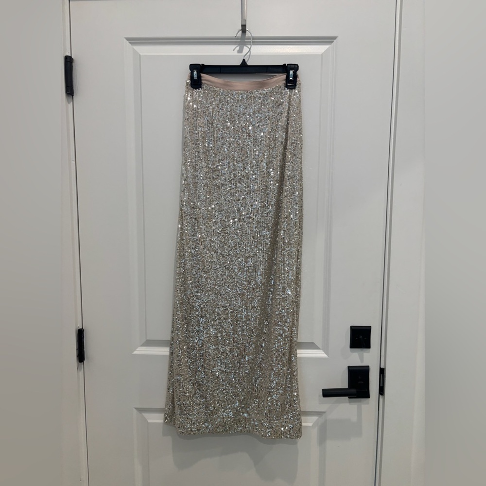 Gibsonlook Sequin Maxi Skirt - Picture 2 of 3